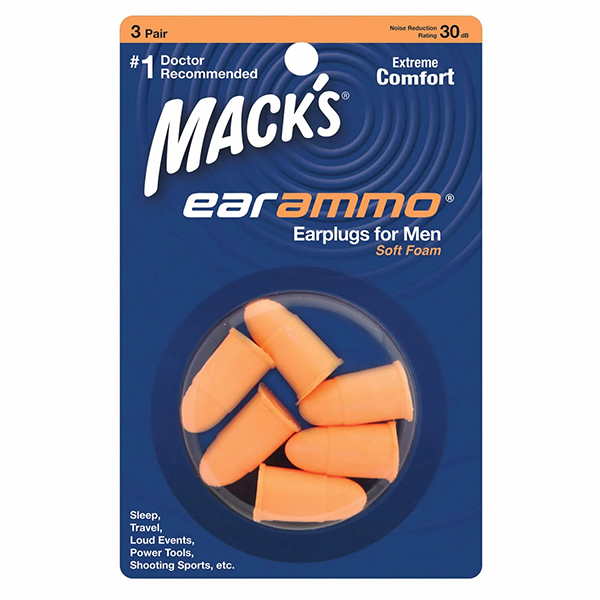 Nút Bịt Tai Chống Ồn Mack Ear Ammo Foam B116