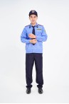 Đồng phục bảo vệ BH01 dáng bo đai thoải mái, gọn gàng