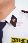 Đồng phục bảo vệ BH07 thiết kế dài tay, màu trắng lịch sự