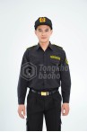 Đồng phục bảo vệ BH09 màu đen cao cấp
