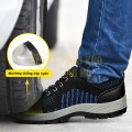 Giày bảo hộ lao động Zboot Z100 thoáng khí, siêu nhẹ, chống đâm xuyên cao cấp, Size 42