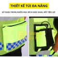 Áo gile lưới phản quang túi hộp bền đẹp TK34