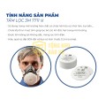 Tấm lọc bụi 3M 7711 tiêu chuẩn N95 N129