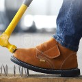 Giày bảo hộ lao động cho thợ hàn Z106 chống cháy, chống dập ngón cao cấp, Size 42