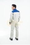 Quần áo bảo hộ lao động cho kỹ sư kỹ thuật, quần áo công nhân TK01, Size M - Vải kaki liên doanh