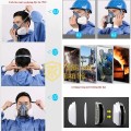 Mặt nạ phòng độc hóa chất 3M 7501, 3M 7502 N112, Mặt nạ 3M 7501 (SIZE S) không Phin