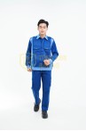 Quần áo bảo hộ lao động TK03 chuyên dụng, đồng phục kỹ sư, công nhân cao cấp, Size M - Vải kaki liên doanh