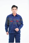 Quần áo bảo hộ lao động kỹ sư TK05, đồng phục kỹ thuật thoáng mát, Size M - Vải kaki liên doanh
