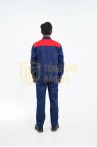 Quần áo bảo hộ lao động kỹ sư TK05, đồng phục kỹ thuật thoáng mát, Size M - Vải kaki liên doanh