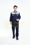 [BÁN CHẠY] Quần áo bảo hộ lao động TK06 bền màu cho kỹ sư, kỹ thuật, công nhân , Size M - Vải kaki liên doanh