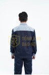 [BÁN CHẠY] Quần áo bảo hộ lao động TK06 bền màu cho kỹ sư, kỹ thuật, công nhân , Size M - Vải kaki liên doanh