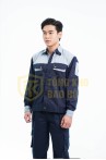 [BÁN CHẠY] Quần áo bảo hộ lao động TK06 bền màu cho kỹ sư, kỹ thuật, công nhân , Size M - Vải kaki liên doanh