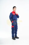 Quần áo bảo hộ lao động TK08 thời trang dành cho kỹ sư, kỹ thuật cao cấp, Size M - Vải kaki liên doanh