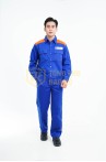 Đồng phục quần áo bảo hộ lao động xăng dầu TK15 thoáng mát, thấm hút mồ hôi tốt