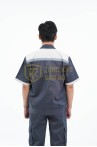 Quần áo bảo hộ lao động TK17 ngắn tay thoáng mát dành cho kỹ sư, kỹ thuật, công nhân, Size M - Vải kaki liên doanh