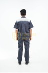 Quần áo bảo hộ lao động TK17 ngắn tay thoáng mát dành cho kỹ sư, kỹ thuật, công nhân, Size M - Vải kaki liên doanh