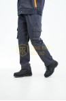 Quần áo bảo hộ lao động TK17 ngắn tay thoáng mát dành cho kỹ sư, kỹ thuật, công nhân, Size M - Vải kaki liên doanh