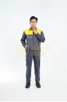 Quần áo bảo hộ lao động TK20 cho kỹ sư, kỹ thuật thời trang hiện đại, Size M - Vải kaki liên doanh