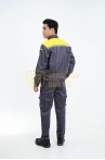 Quần áo bảo hộ lao động TK20 cho kỹ sư, kỹ thuật thời trang hiện đại, Size M - Vải kaki liên doanh