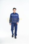 Quần áo bảo hộ lao động TK24 cho công nhân, kỹ sư thoáng mát cao cấp, Size M - Vải kaki liên doanh