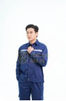 Quần áo bảo hộ lao động TK24 cho công nhân, kỹ sư thoáng mát cao cấp, Size M - Vải kaki liên doanh