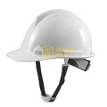 Mũ bảo hộ lao động Thùy Dương N70 có nút vặn M102, Màu trắng
