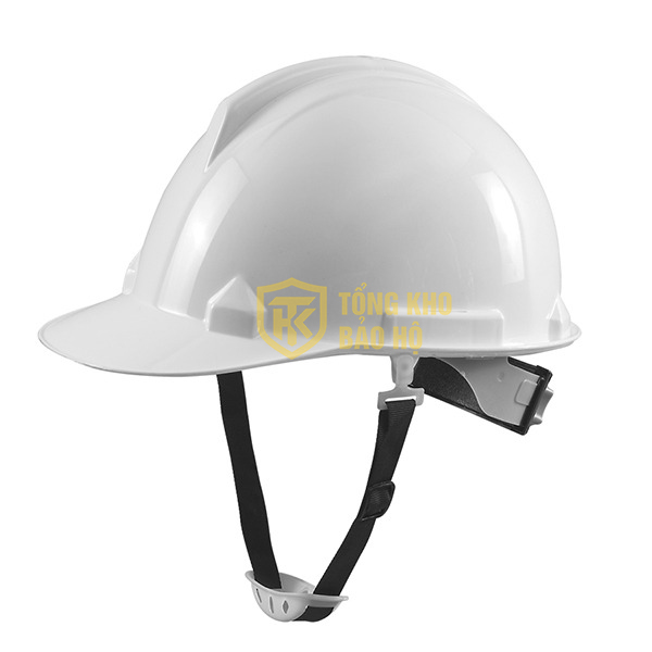 Mũ bảo hộ lao động Thùy Dương N70 có nút vặn M102, Màu trắng