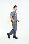 Quần áo bảo hộ lao động ngắn tay TK26 cho kỹ sư, kỹ thuật, công nhân chất liệu bền đẹp, Size M - Vải kaki liên doanh