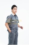 Quần áo bảo hộ lao động ngắn tay TK26 cho kỹ sư, kỹ thuật, công nhân chất liệu bền đẹp, Size M - Vải kaki liên doanh