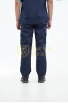 Quần áo bảo hộ lao động TK25 ngắn tay thời trang, thoáng mát cao cấp, Size M - Vải kaki liên doanh