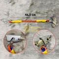Khóa hãm trượt tự động kèm dây khóa và móc nối C114