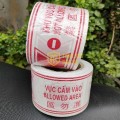 Cuộn dây rào cảnh báo khu vực cấm vào 1 lớp A130