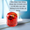 Đèn xoay cảnh báo nguy hiểm 220V đa năng A111