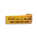 Băng báo cáp ngầm điện lực siêu bền A128