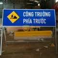 Biển cảnh báo nguy hiểm công trình đang thi công A104