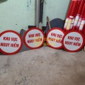 Biển cảnh báo nguy hiểm hình tròn sắc nét dùng trong công trình A101