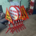 Biển cảnh báo nguy hiểm hình tròn sắc nét dùng trong công trình A101