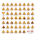 Biển cảnh báo an toàn, biển báo an toàn giao thông phản quang tốt A100