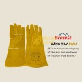 Găng tay da hàn Everest EW14 bao tay chống cháy chịu nhiệt T116