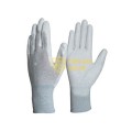Găng tay sợi Carbon PU phủ bàn chống tĩnh điện BA2305DF, BA2305SP T123, Phủ ngón BA2305DF - sizeM