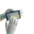 Găng tay sợi Carbon PU phủ bàn chống tĩnh điện BA2305DF, BA2305SP T123, Phủ ngón BA2305DF - sizeM