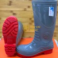 Ủng bảo hộ Hoa San mũi thép, đế thép cao cấp - Màu xanh dương, xám U115