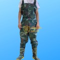Ủng Liền Quần Hoa San Siêu Bền - Màu xanh, rằn ri U110