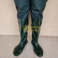 Ủng Liền Quần Hoa San Chống Nước - Màu xanh U111
