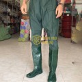 Ủng Liền Quần Hoa San Chống Nước - Màu xanh U111