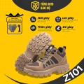 Giày bảo hộ lao động cao cổ Zboot Z101 cao cổ, chống đinh, chống va đập cao cấp, Size 42