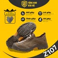 Giày bảo hộ lao động Z107 siêu thoáng khí, thể thao, chống đâm xuyên dập ngón, Size 42