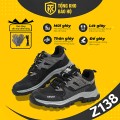 Giày bảo hộ lao động Zboot Z138 chống trơn trượt, đế lót thép cao cấp, Size 41