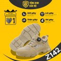 Giày bảo hộ lao động Zboot Z142 thiết kế khóa vặn tiện lợi, giày chống đinh, chống trơn trượt, Size 42