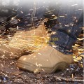 Giày bảo hộ cho thợ hàn Zboot Z135 chống cháy, chống đinh, chống va đập, Size 41